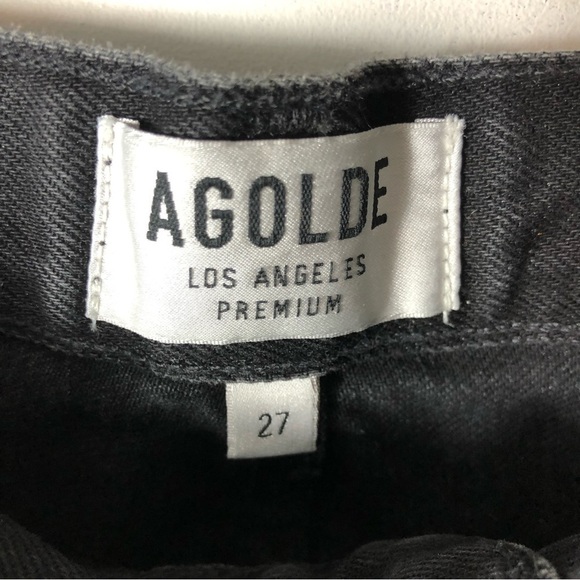 Agolde 90's Fit in Audio Black Size 27 - Picture 6 of 7